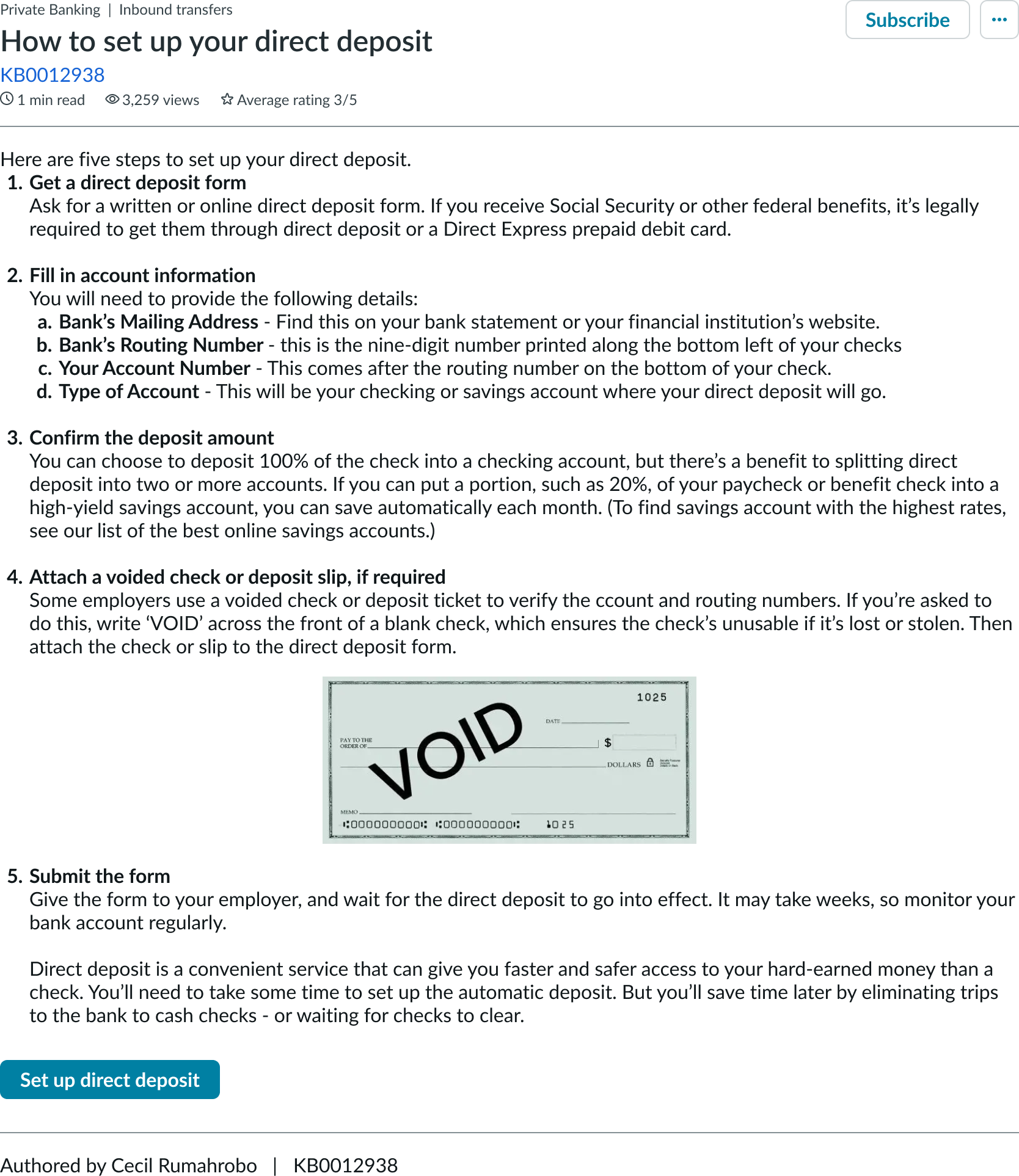 knowledge content example for usage