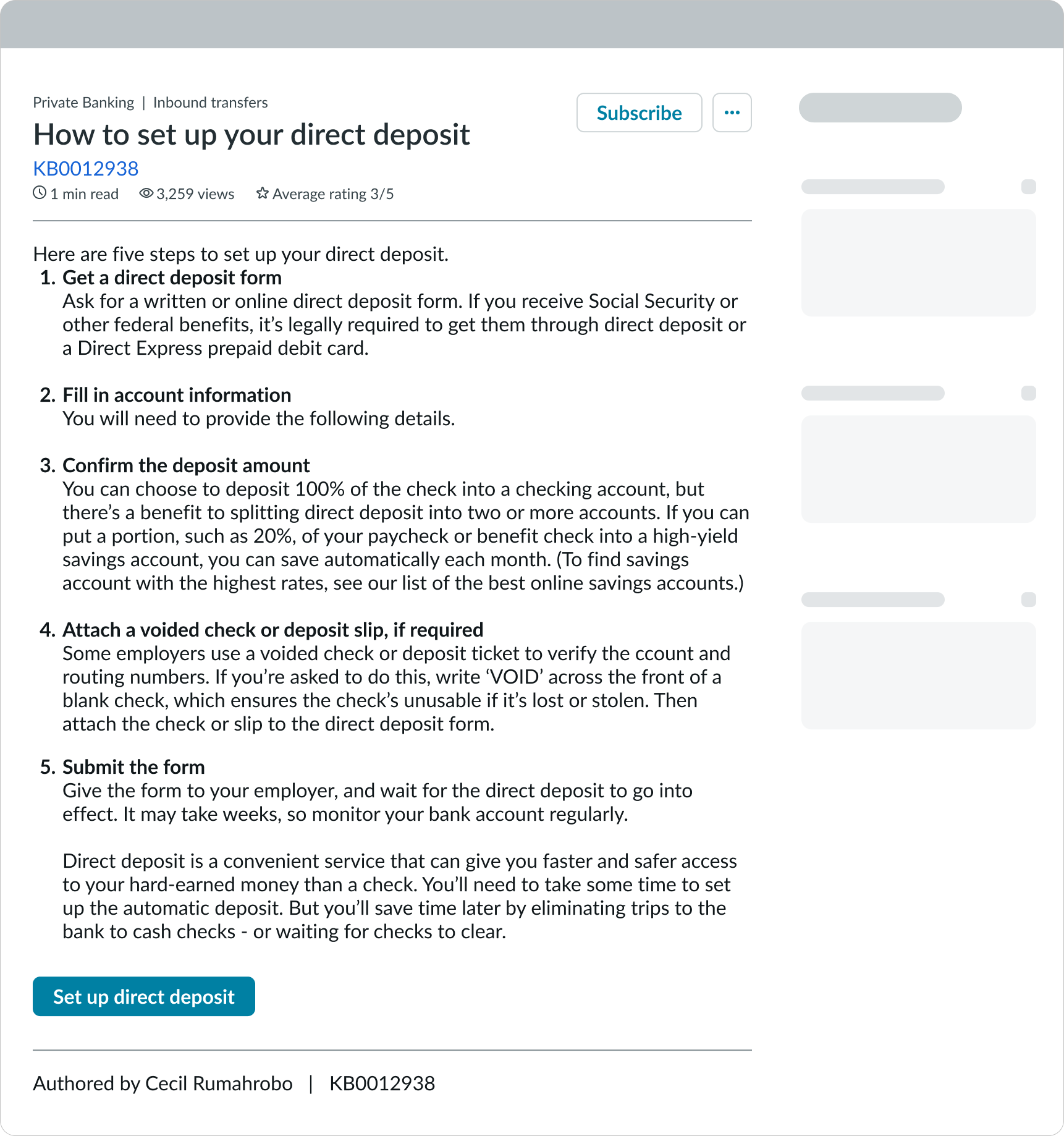  Knowledge content action within content