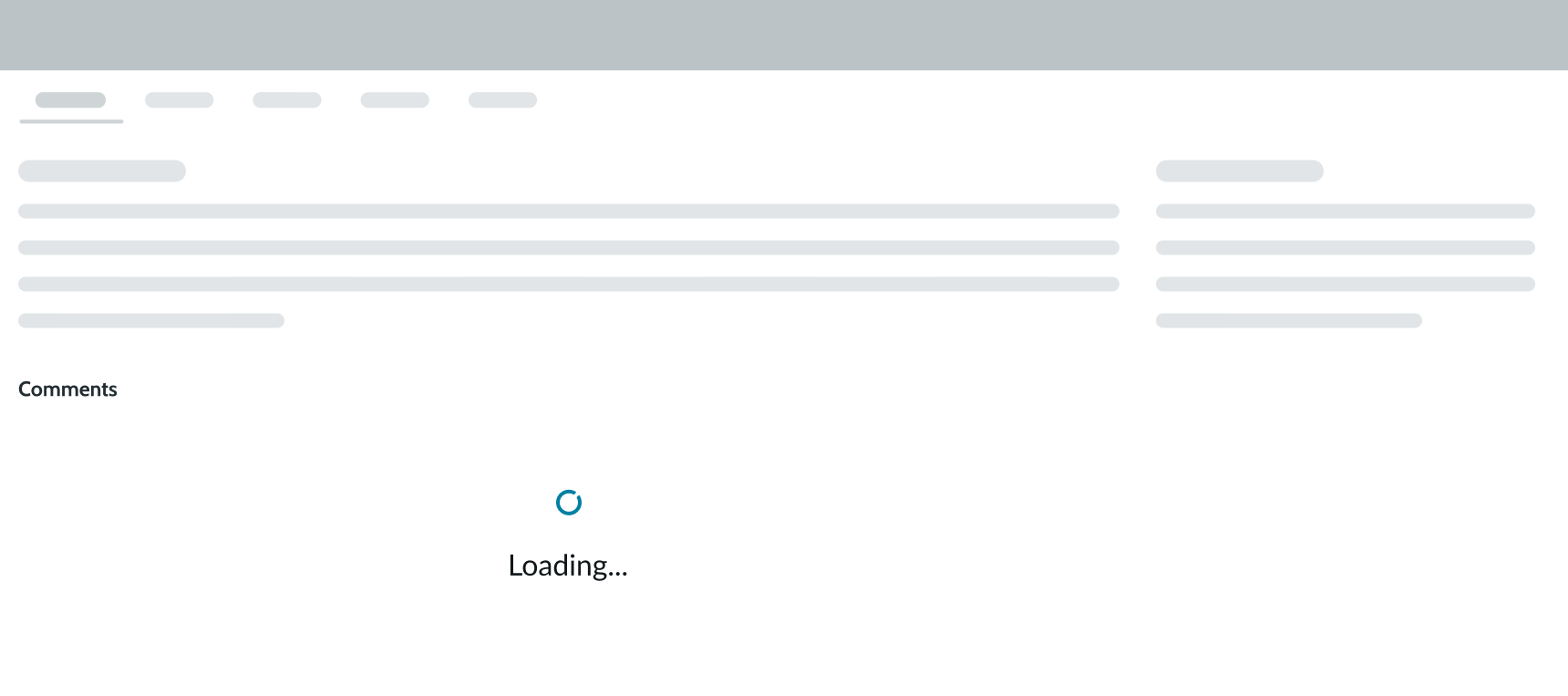 nested component loading state