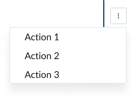 example of an edge with the edge overflow menu open