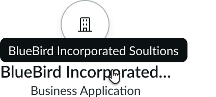 example showing truncated node label
