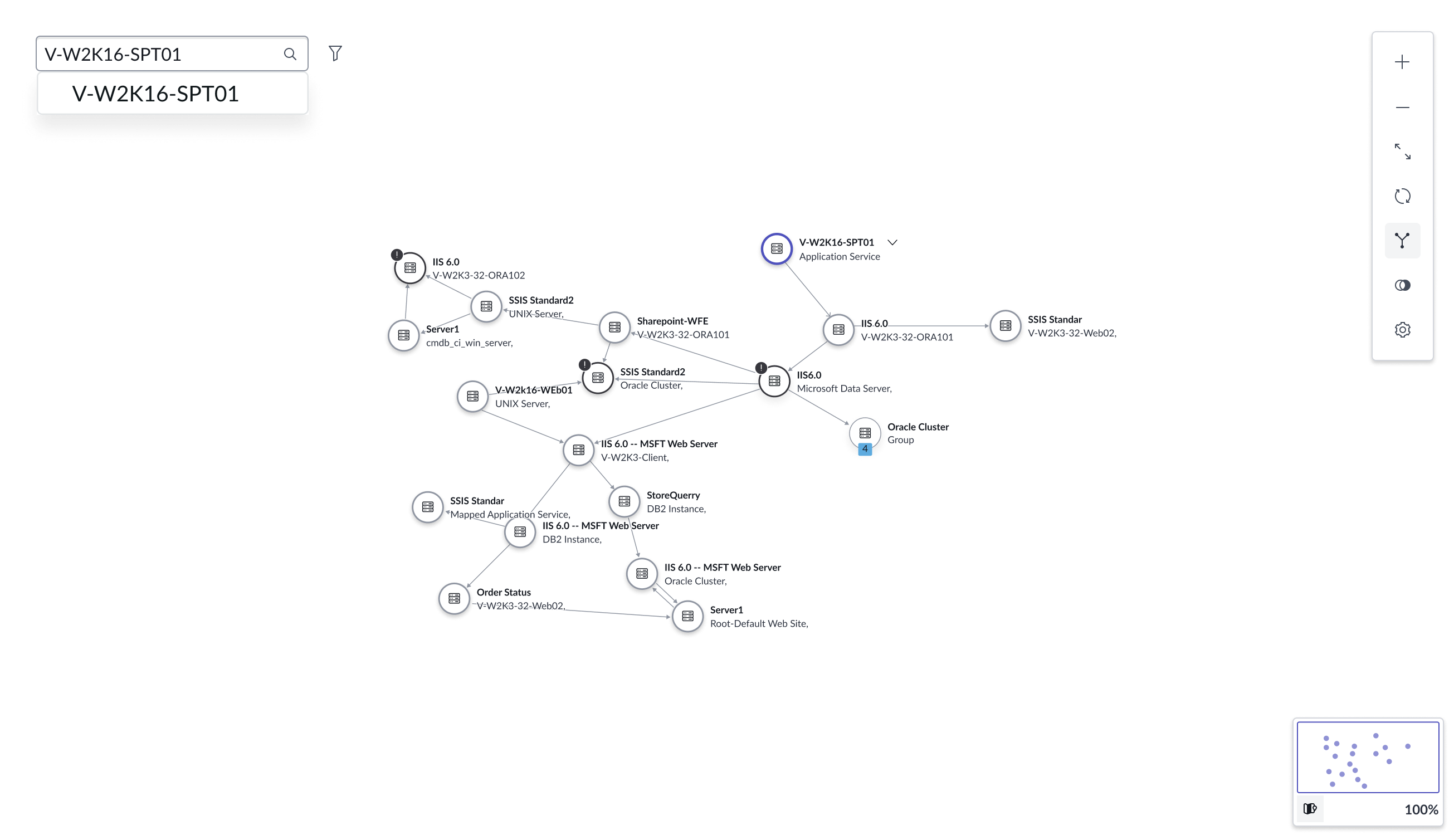 example of the Additional controls and content slots