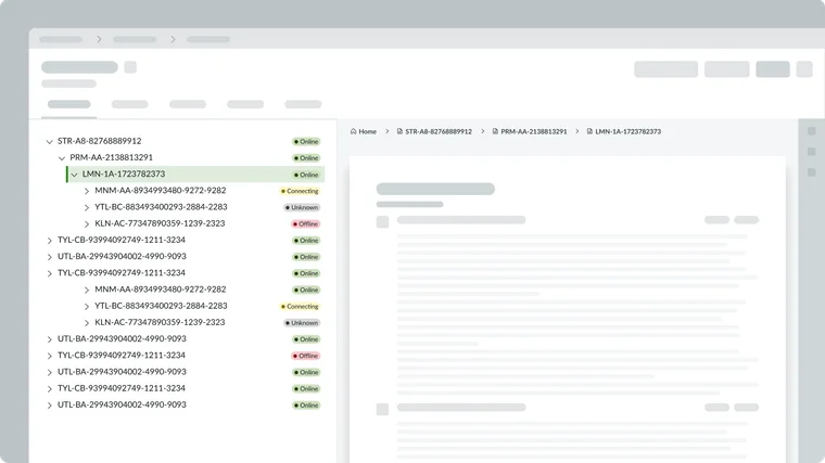 Combining breadcrumbs with content tree