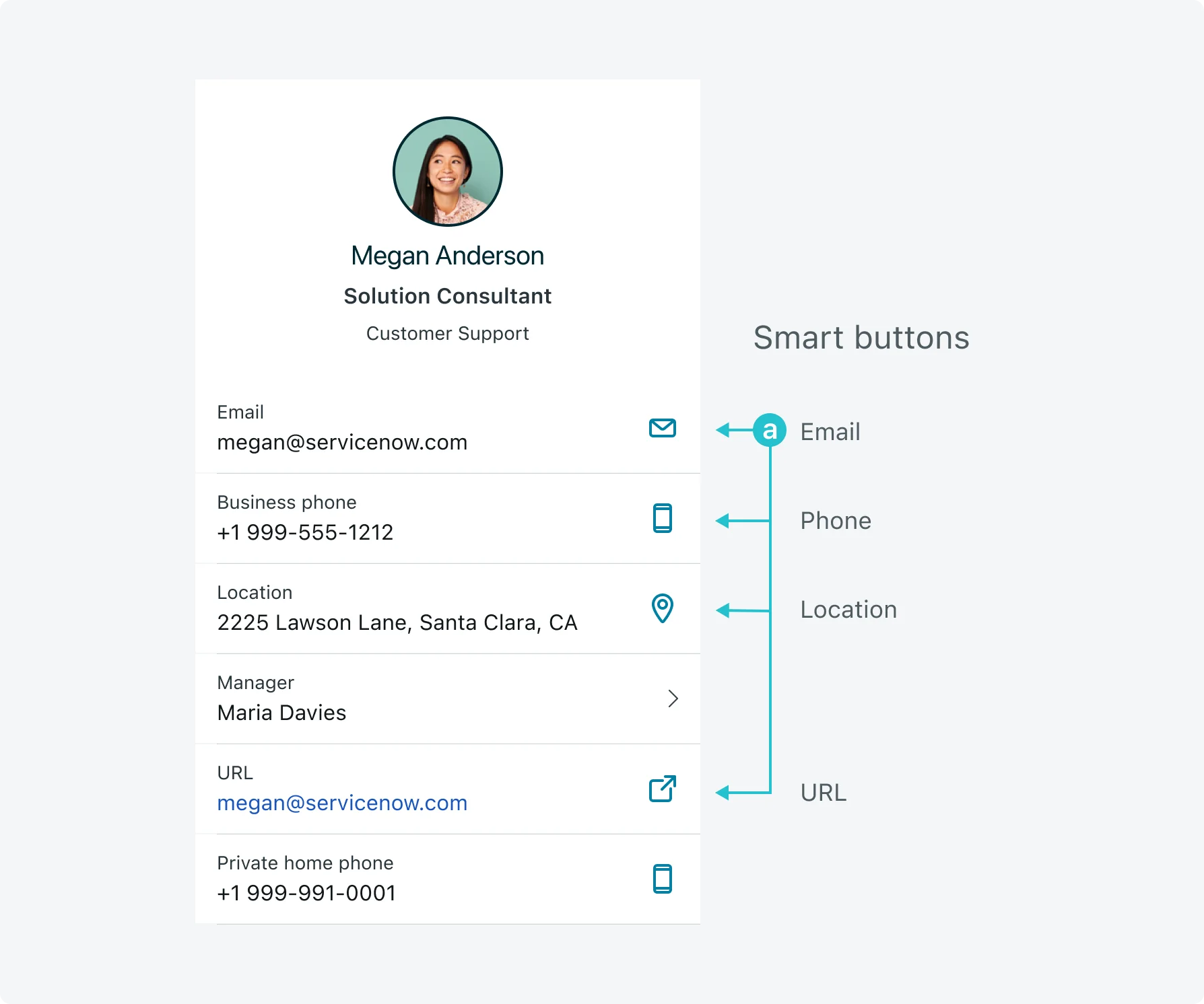 Smart buttons