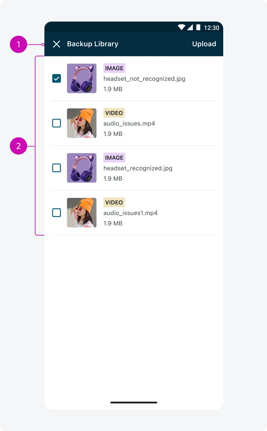 Android Backup Library