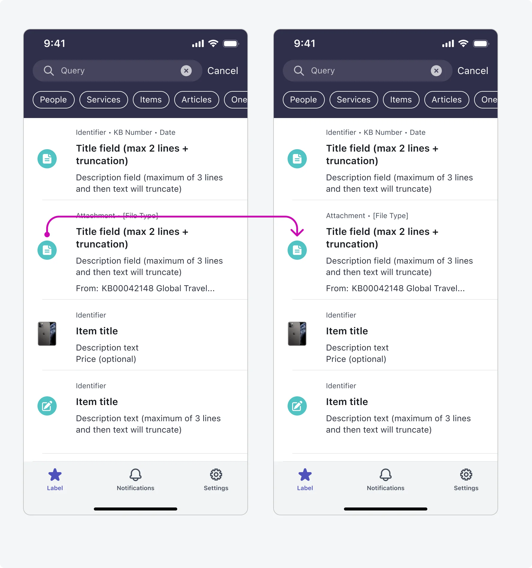 Give feedback icons showing the positive reaction unselected and selected states