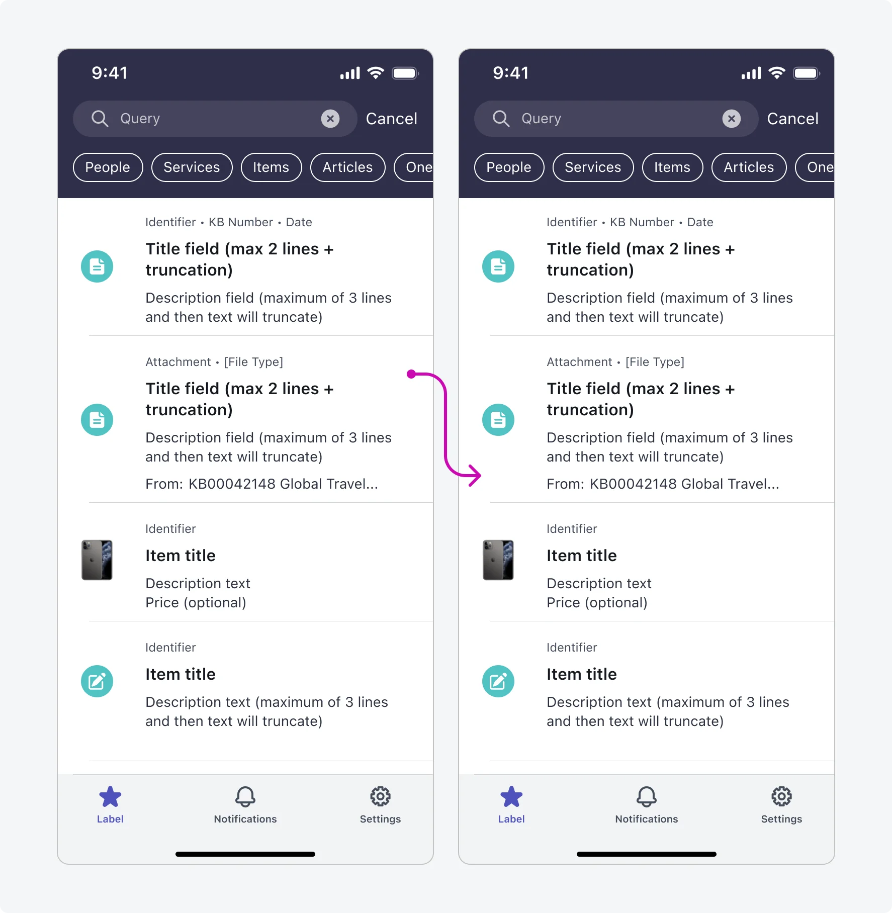 Show more buttons showing expanding display