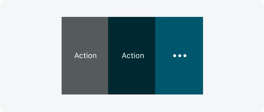 More swipe actions