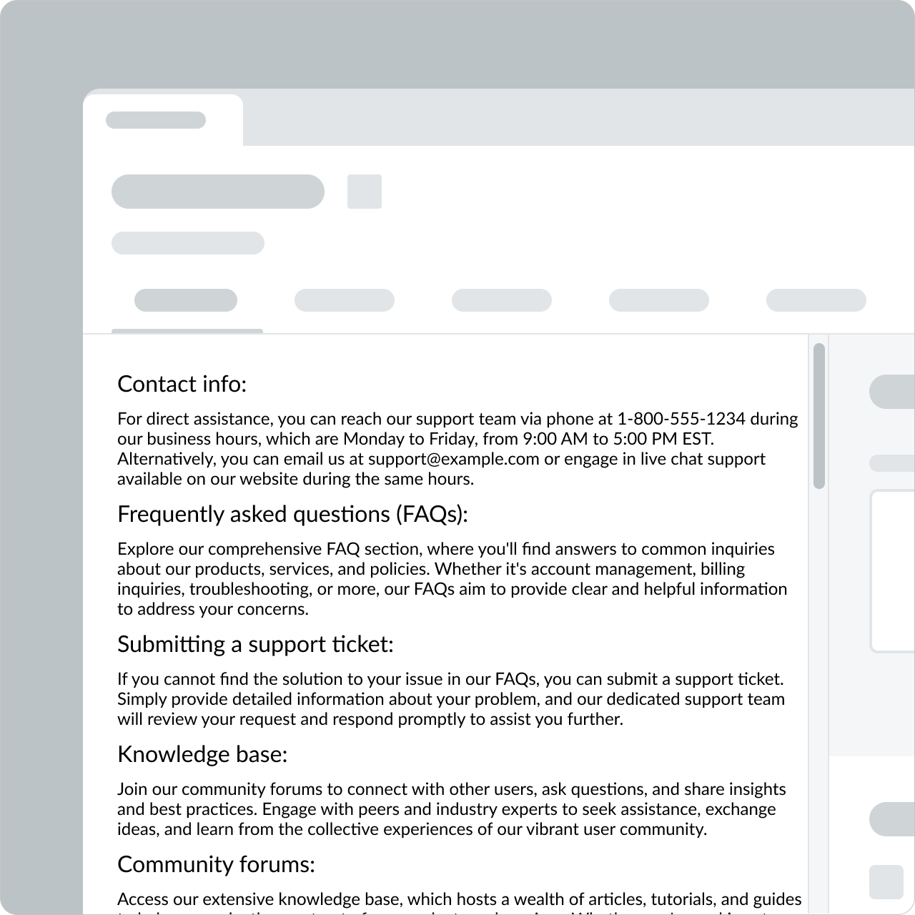 excessive scrolling in workflows makes information hard to find