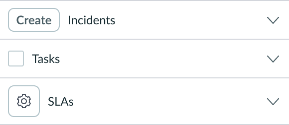 icons without header labels cause confusion