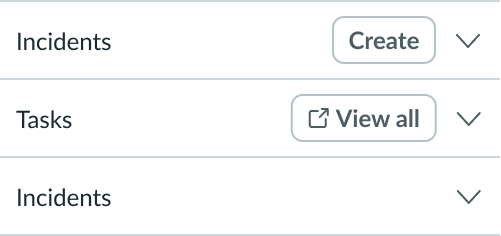 use header labels with icons to identify accordion contents