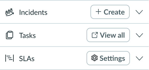 use header labels with icons to identify accordion contents