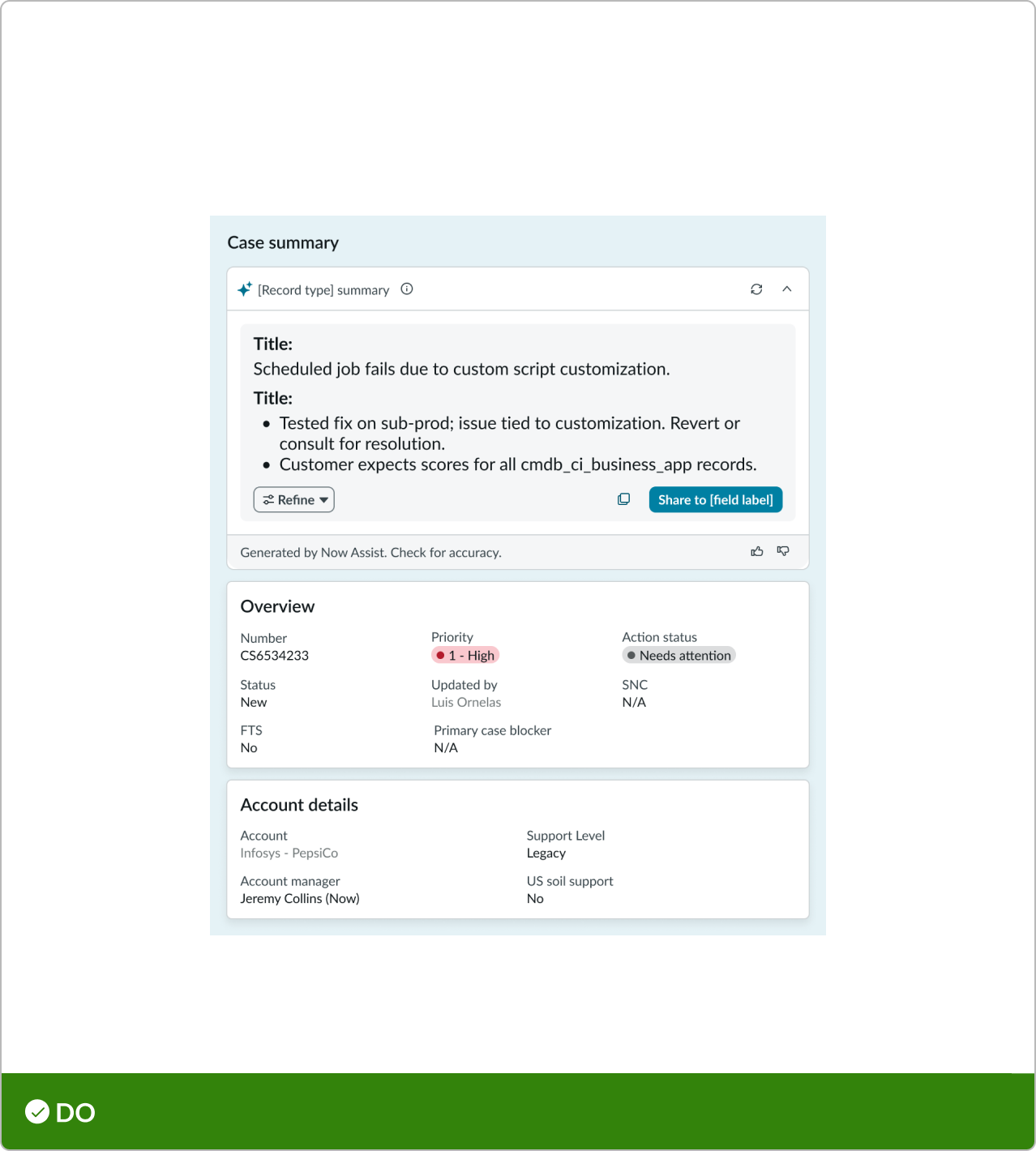 accordion with recommended two nested levels