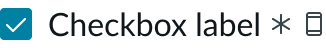 input field slot at the beginning of a form input field.