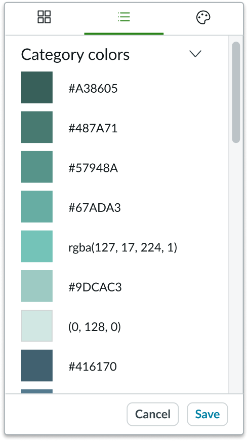 inconsistent color naming conventions