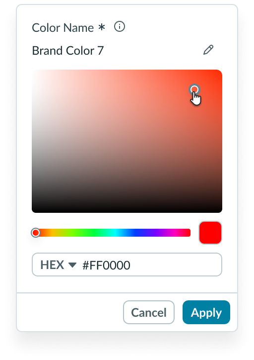 Horizontal stage picker with keyboard tab key order from left to right starting with left stage scrolling arrow button and continuing through each stage and then its action icon button