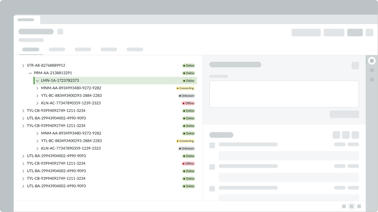 content tree label and highlighted value identifier contextually close