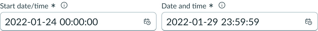 asterisk used as the required field indicator