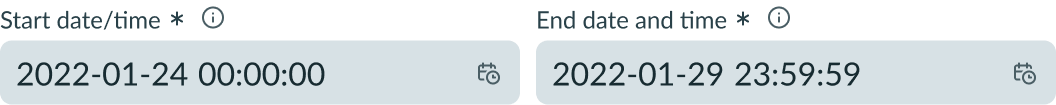 asterisk used as the required field indicator