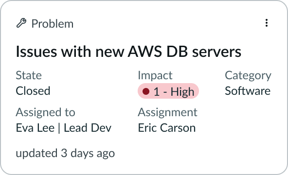 LVP stacked delimiters pipes
