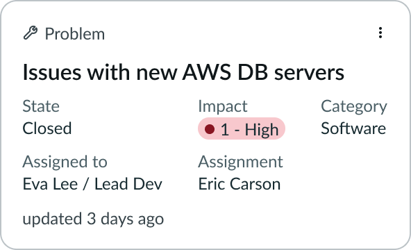 LVP stacked delimiters slashes