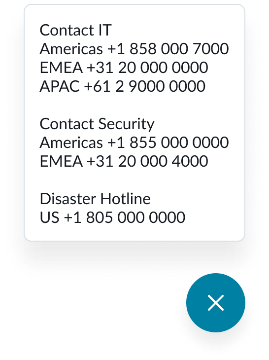 modeless dialog with no work panels