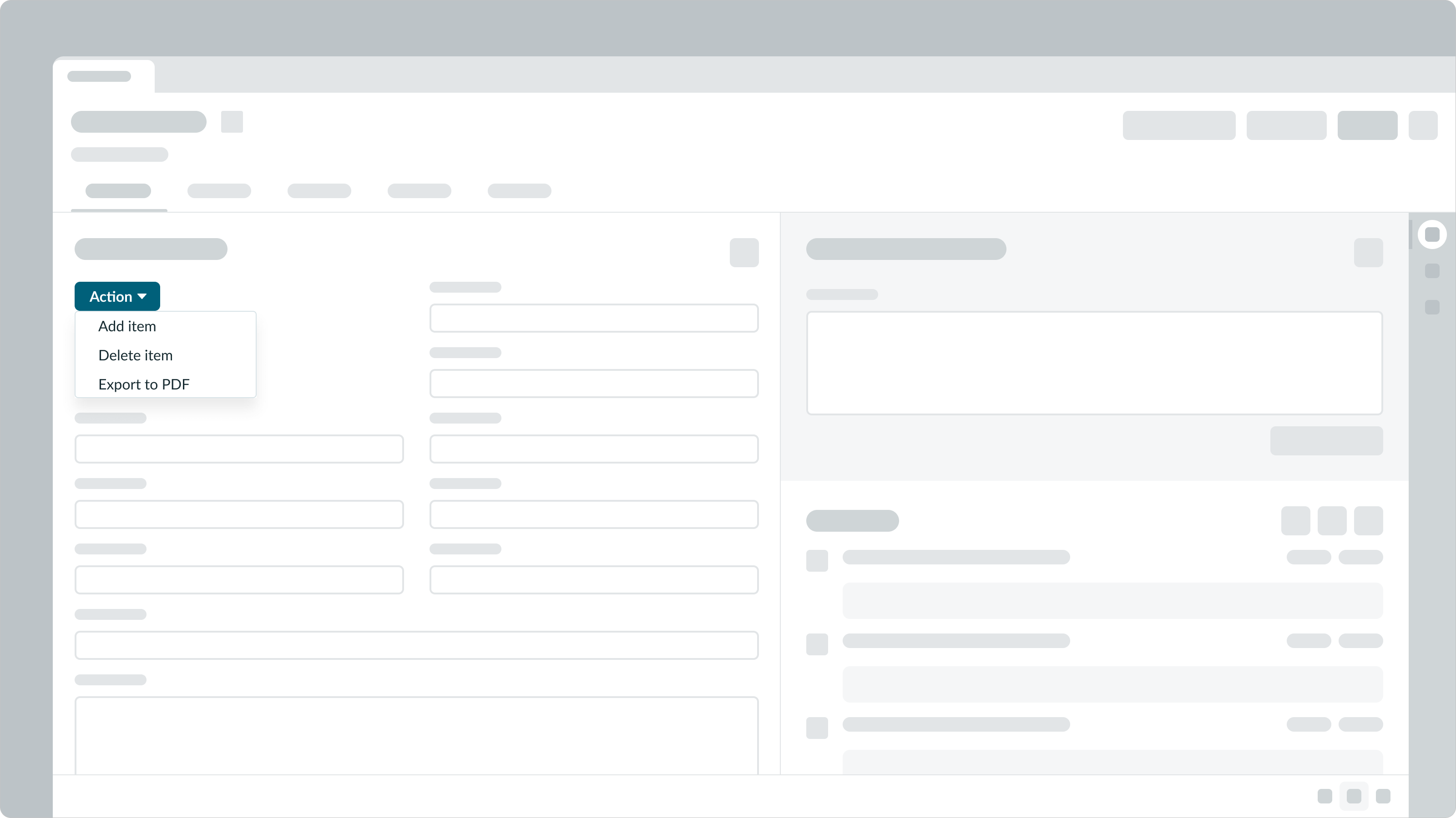 select is used to initiate an immediate action when dropdown is more appropriate