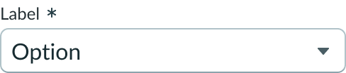 select required indicator