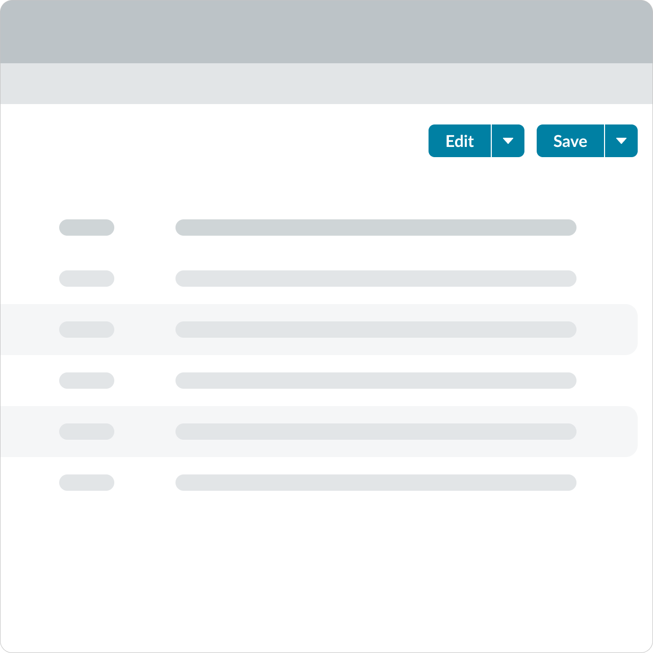 split button application dont