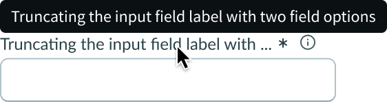 label truncation with ellipsis
