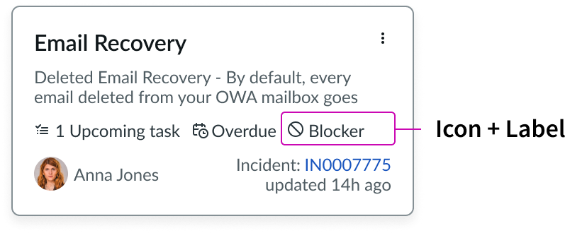 Dragged Kanban board swimlane with placeholder space to drop into
