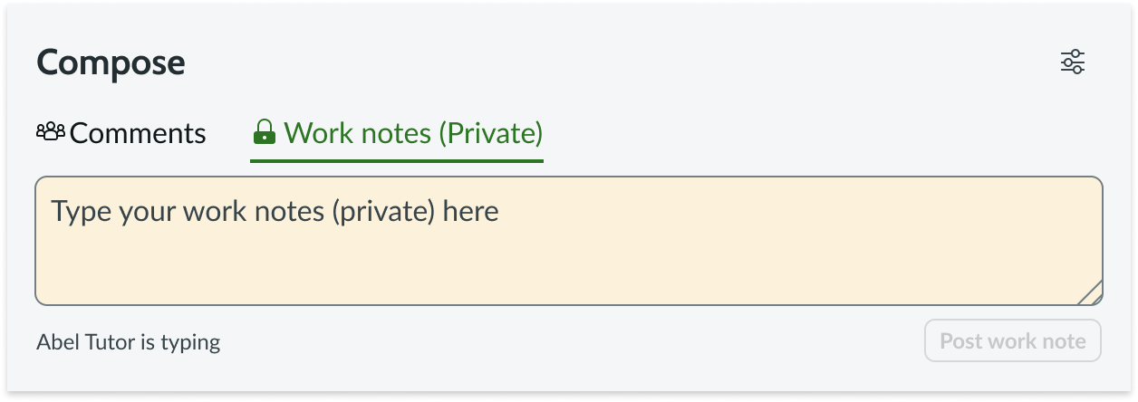 component with rich text editor function toggled on