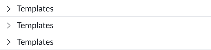 a content tree with and without divider lines to visually separate nodes