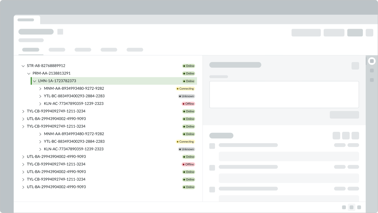 content tree label and highlighted value identifier contextually close