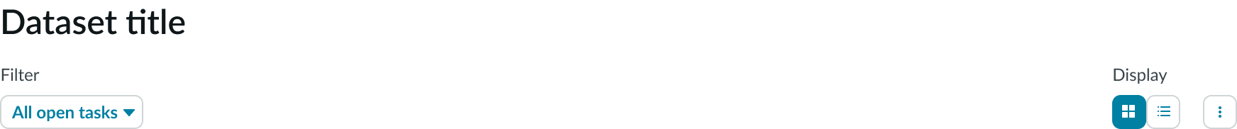 filtering and sorting controls condense as toolbar resizes