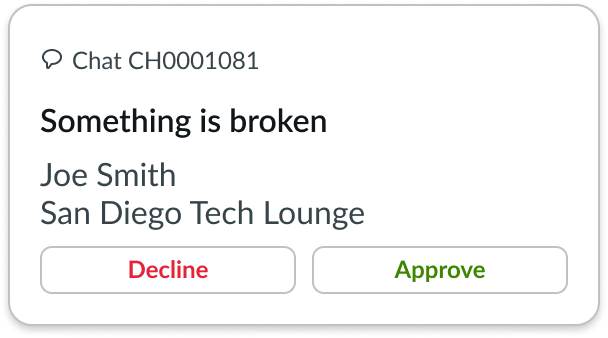 Example of primary variant.