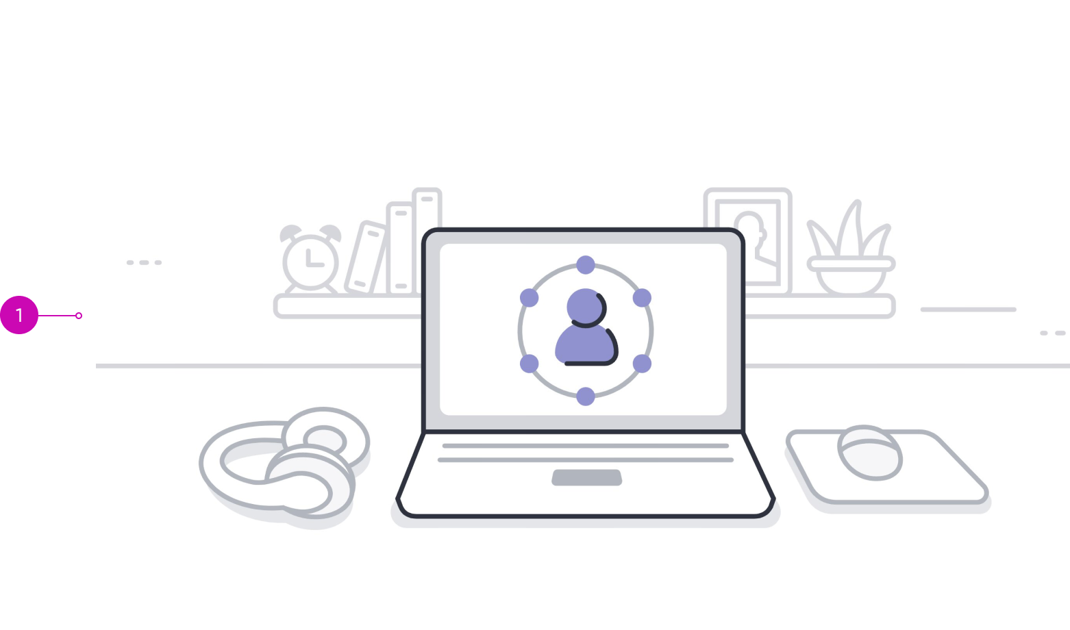 page with themed, inline SVG image