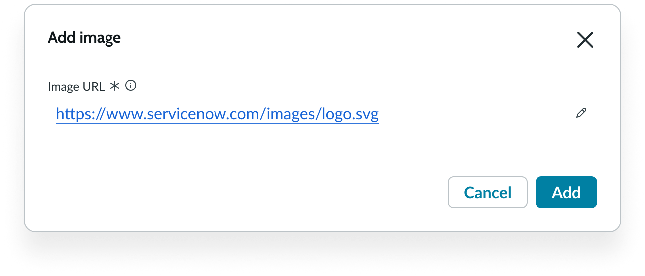 Example of the URL pointing to an image that the user wants to upload.