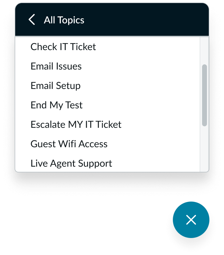 modeless dialog with work panel fixed at top during
scrolling