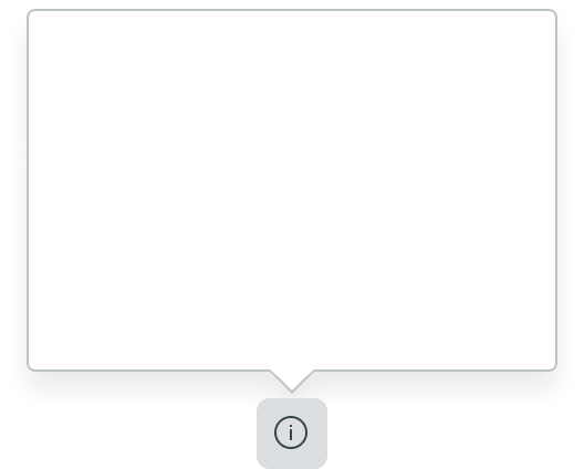 popover without a directional tail, relative to the trigger