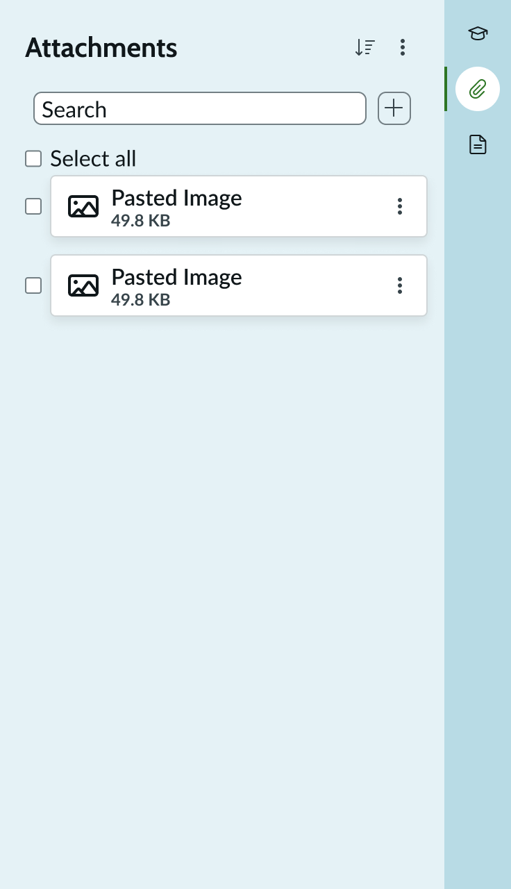 related item attachment component tile max width