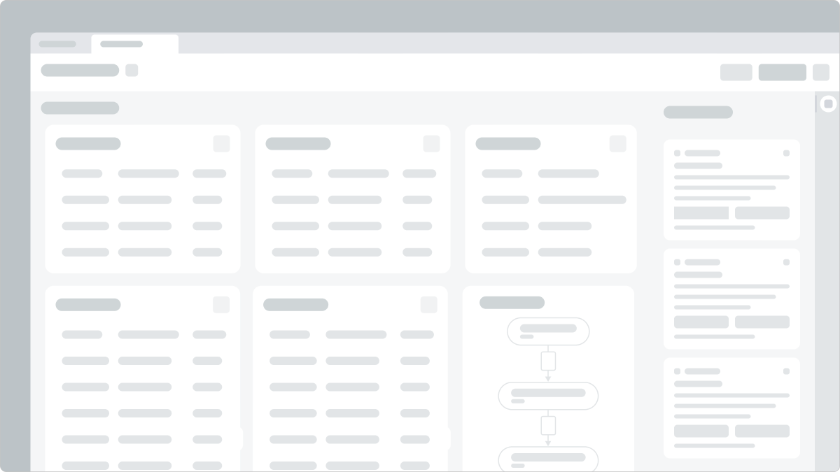 Example of a page cluttered with too many related lists