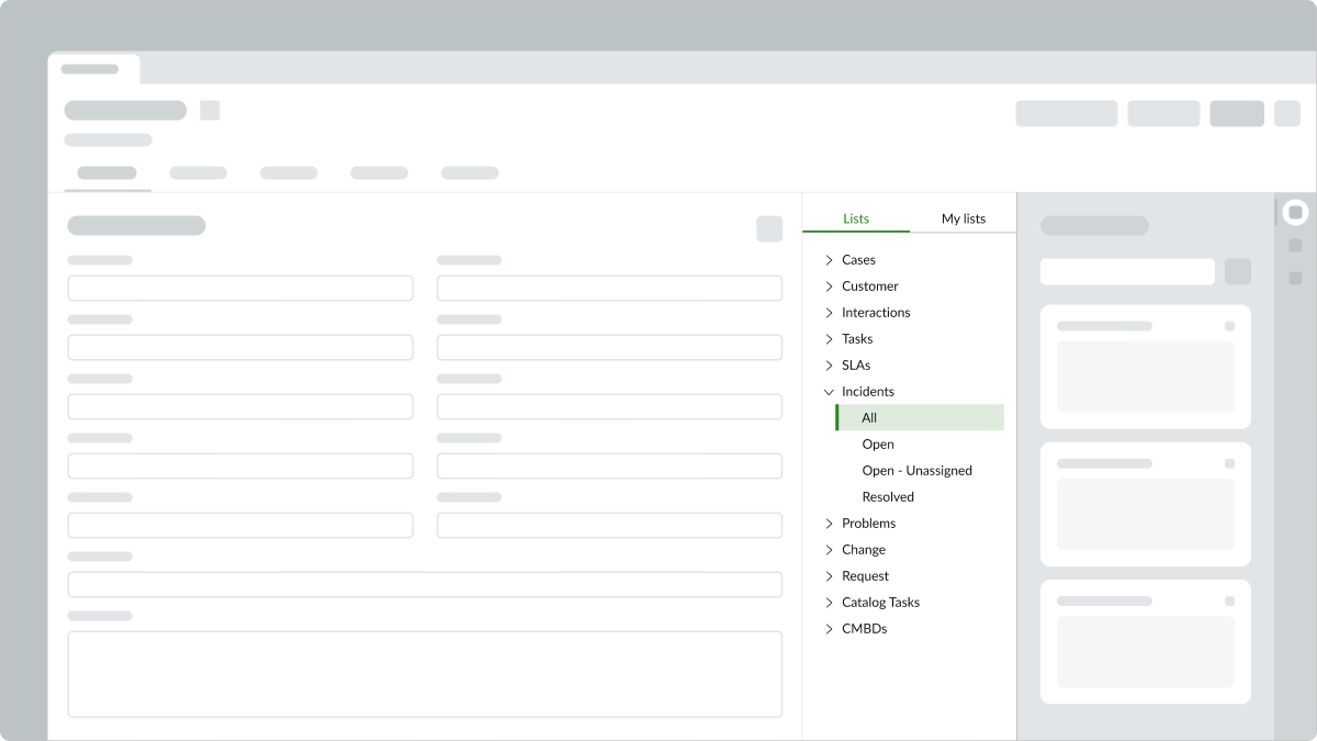 list menu incorrectly placed on a page without an accompanying list