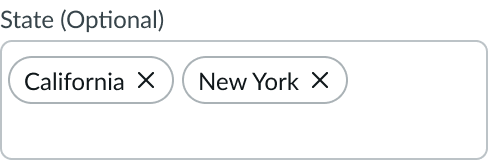 Optional field indicator.