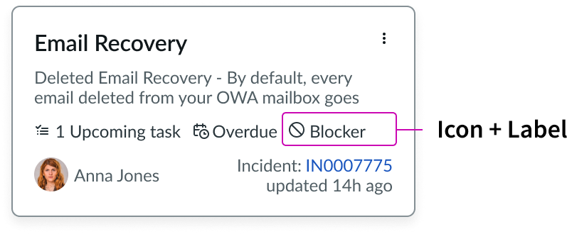 Dragged Kanban board swimlane with placeholder space to drop into
