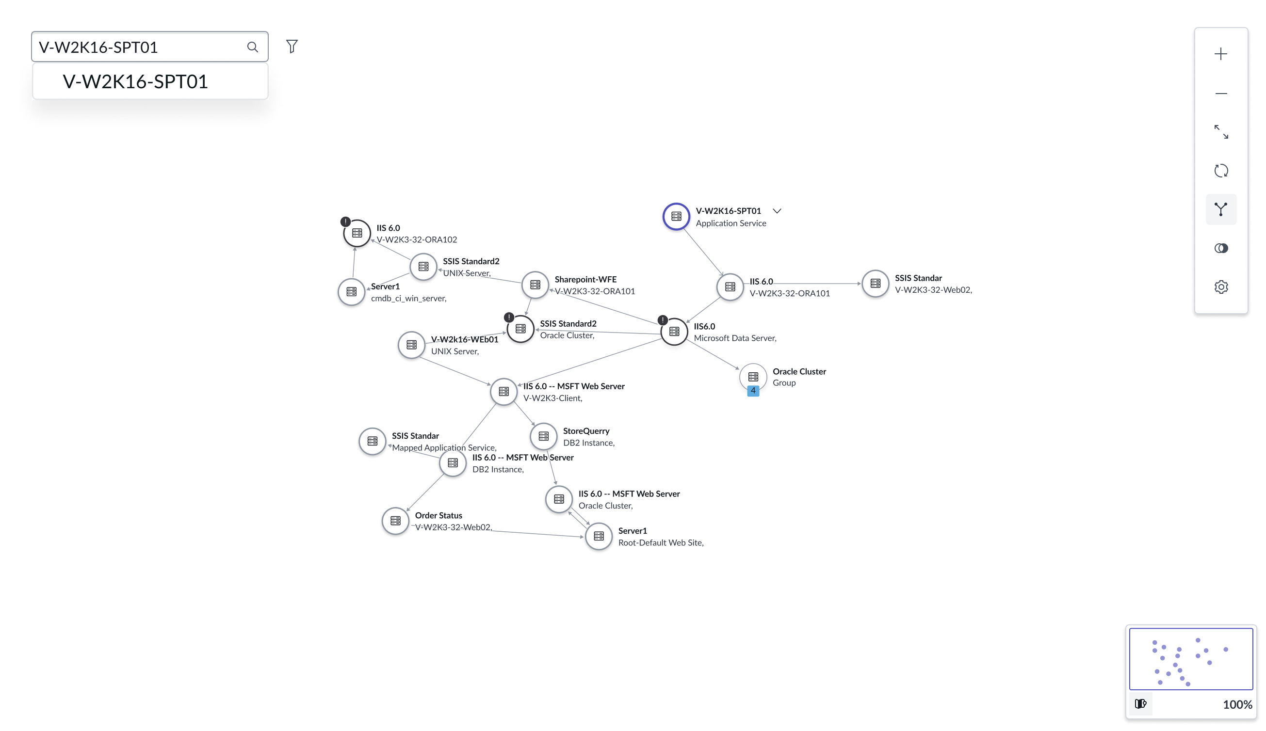 example of the Additional controls and content slots