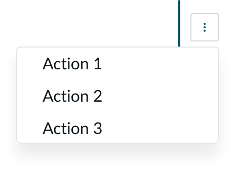 example of an edge with the edge overflow menu open