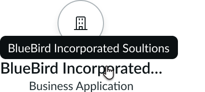 example showing truncated node label