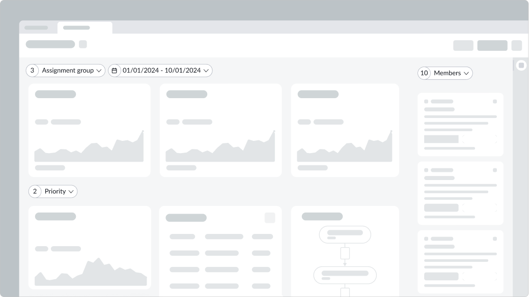 filters spread out across the page