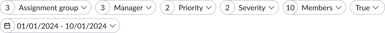 filters in different display sizes